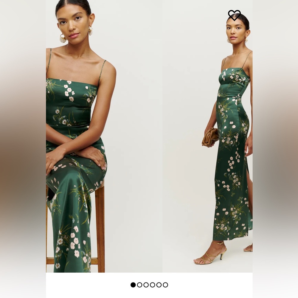 Frankie Silk Dress - Color: Buena